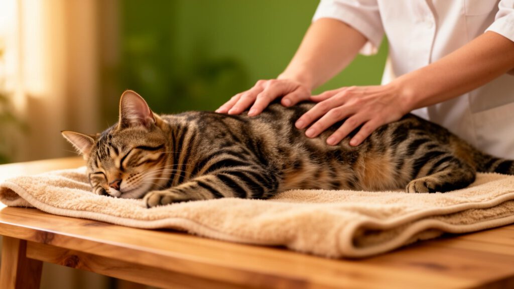 Bioresonanz für Katzen in der Tierheilpraxis Annika Elsner-Nehm – ruhige, sanfte naturheilkundliche Behandlung